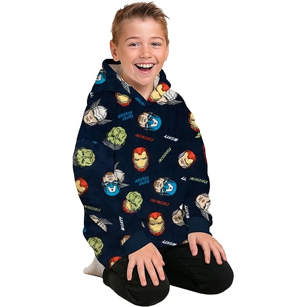 Xbox Fleece Blanket Hoodie For Kids & Teens - View #7