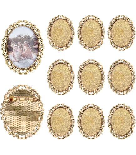 SUNNYCLUE 40 Pcs 10 Paramètres De Cabochon De Pierres Précieuses De