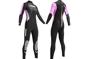 Cressi Morea Lady Monopiece Wetsuit 3mm - Combinaison Humide Monopièce pour Femme