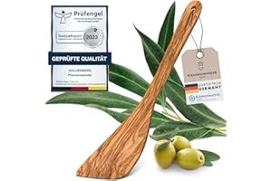 ‎GOLDENBERG GOLDENBERG® Premium Pfannenwender - Made in Europe - feinstes Olivenholz aus Italien - robust, langlebig & antibakteriell - Holzschaber - Pfannenwender Holz