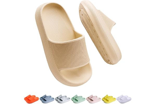 Buwege Claquette Enfant Chausson Antidérapant Piscine Fille Garçon Pantoufle Plage Bain Doux Plat Maison Sandales 29-37 EU
