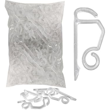 2x Metall-Deckenhaken – Für Pflanzen, Lichter & Deko, Trägt Bis 11,3 Kg