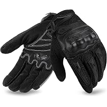 IRON JIA'S Gants Moto Été Homme - Écran Tactile, Respirants, Antidérapants Pour Vélo, Montagne, Scooter