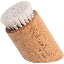 CSM Mini-Trockenbürste Aus Naturborsten – Kleine Körper- & Gesichtsreinigungsbürste Für Empfindliche Haut – Sanftes Peeling
