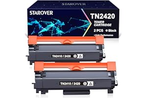 STAROVER Cartucho de Tóner Compatible para Brother TN-2420 TN2420 para MFC-L2710DW MFC-L2710DN MFC-L2730DW MFC-L2750DW DCP-L2510D DCP-L2530DW DCP-L2550DN HL-L2375DW HL-L2370DN HL-L2350DW HL-L2310D