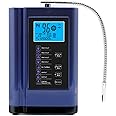 Water Ionizer, Water Purifier Machine PH 3.5-10.5 Alkaline Acid Water Machine,Up to -500mV ORP, 8000 Liters Per Filter,7 Water Settings,Auto-Cleaning,Intelligent Voice (blue)