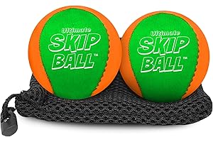 ACTIV LIFE The Ultimate Skip Ball – Palla che rimbalza sull'acqua (confezione da 2 + Disco Skip gratuito) Crea ricordi duraturi con i tuoi amici e la tua famiglia in spiaggia, al lago o in piscina – Ideale per tutte le età