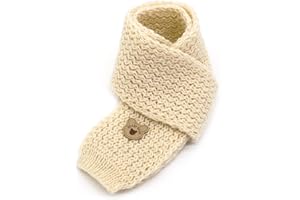 ALLY-MAGIC Kids Scarf, Kids Autumn Winter Knit Scarves Warm Solid Color Scarf Wrap Cross Collar Children Neck Warmer Neckerchiefs for Little Boys Girls Toddlers Y7XXWJ