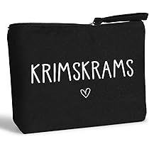 Wasserdichte Kosmetiktasche Aus Leinen | Klein, Mit Fächern | Personalisierbar | Als Geschenk Für Frauen