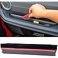 Savadicar Grab Bar Tray with Microfiber Compatible with 2024 2025 Jeep Wrangler (JL) and Gladiator (JT), Passenger Side GrabTray Storage Organizer, Interior Accessories, Black