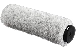 Movo WS320 Professional Windscreen with Acoustic Foam Technology for Shotgun Microphones up to 30cm Long