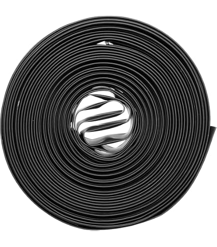 Tubo Termoretraibile Nero Yongli Ø 35mm (1.375″) Rapporto 2:1 – 2 Pezzi Da 60 Cm (4 Piedi Totali) - Foto 2