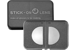 SKYWAY Selbstklebende Bifokal Leselinsen - Klare Vergrößerungs Leselinsen für Sonnenbrillen Schutzbrillen Skibrille Brillen - Wiederverwendbar - Kein Wasser Erforderlich