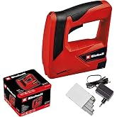Einhell Ak&uuml;l&uuml; Zımba Makinesi TC-CT 3,6 Li 4257880 | 3,6 V | 1,3 Ah | dakikada 30 vuruş | yumuşak kavrama | g&uuml;venlik ucu | met