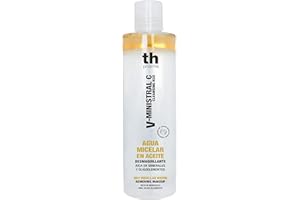 Thader Th Pharma V-Ministral C Agua Micelar Desmaquillante en Aceite Cleansing H2O para todo tipo de pieles, 300 ml