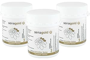 ‎SENAGOLD Senagold Schüßler Salz Nr.3 - Ferrum phosphoricum D12 Tabletten - glutenfrei (3x400 St.)