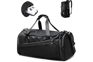 HYC00 Bolsa Gimnasio Deportiva Mujer Hombre Bolsa de Deporte Grande Bolso de Gimnasio con Compartimento Zapatos y Pocket Wet Bolsa Fitness Bolsas de Deporte de Mujer Sports Gym Bag Hospital Holdalls