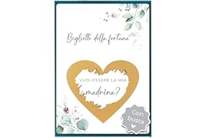 Joli Coon - Vuoi essere la mia madrina - Idee per chiedere di essere madrina - Gratta e vinci con busta