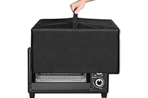 AIRMSA Housse de protection universelle résistante à la chaleur, imperméable, pour mini four OptimumX 20 l, mini four Stillstern 45 l 60 L, Ninja Foodi 10 en 1