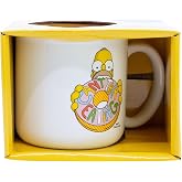 Stor BREAKFAST CERAMIC MUG 400ml IN GIFT BOX SIMPSONS HOMER FACE