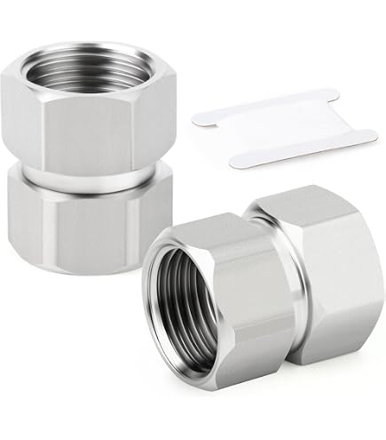 Raccordo A Gomito 90° In Ottone - Filetto 1/2 E Attacco Per Tubo 10mm - 2 Pezzi Per Aria, Carburante, Acqua