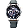Titan Octane Phoenix Quartz Multifunction Blue Dial with Blue Leather Strap Watch for Men-1805KL01/NT1805KL01