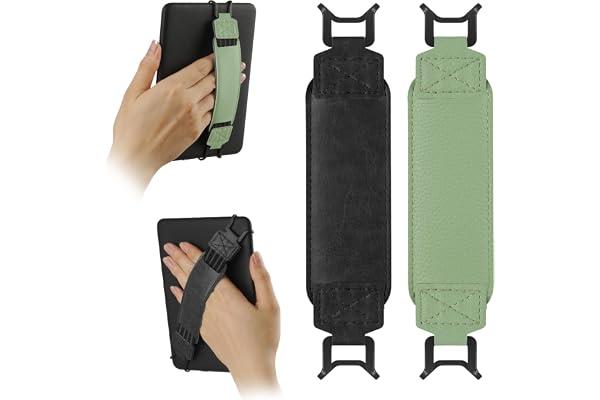 TYXHXTF 2 Pièces Dragonne pour Kindle/Fire Tablet/Sony/Lenovo eReaders, Support de Dragonne, Sangle de Sécurité, Haute Élasticité Légère Polyvalente Support Antidérapante