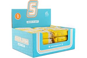 ‎ENERGY CAKE Sven Jack (Energy Cake) – Schoko-Banane 24x 125g (3kg) - Haferflocken Riegel mit langkettigen Kohlenhydraten, weniger Zucker & einzigartigem Geschmack – original Fitness Snack & Oat Meal Snack