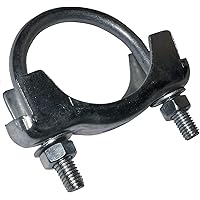 Aerzetix - Rohrbügelschelle 54 mm Universal Halterung zur Befestigung Auspuff - Montage