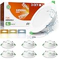 BAOFUYA Deckenlüfter LED-Licht Ersatz – 15W, 3 Farbtemperaturen (3000K/4200K/6500K), Dimmbar, 5,3 Zoll
