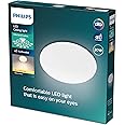 PHILIPS LED Moire Ceiling Light 4000K 17W [Cool White - White]. for Indoor Lighting, Livingroom and Bedroom.