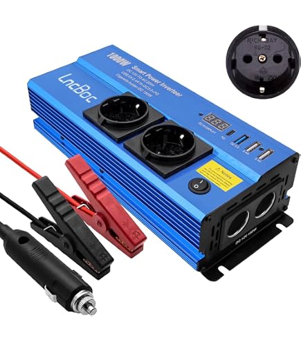 Dometic Waeco PerfectPower PP404 Inverter 350W 24V – Onda Sinusoidale Modificata – Per Camper E Uso Mobile