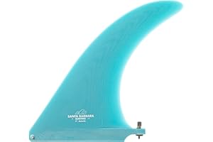 Santa Barbara Surfing SBS Fiberglass Longboard Single Fin - Butterfly Model (Greenough 4-A Template)