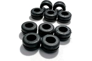 eXODA Passacavo 8mm grommet in gomma passacavo 10 pezzi