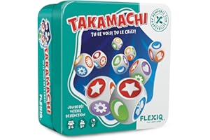 Asmodee FlexiQ Takamachi - Jeux de société - Jeux d'ambiance et d'observation - Jeu Famille et Enfant à partir de 5 Ans - 2 à 4 Joueurs - Version française
