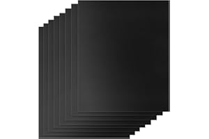 DIKER Tapis de Cuisson pour Barbecue, 40x33cm Set de 8 Feuilles de BBQ Réutilisable Extérieur, Cuisson Mats Plancha pour Barbecue Gaz, Weber Charbon Barbecue,Postuler à Plaques et Grilles pour Cuisson