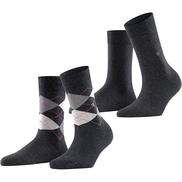 Burlington Dames Kniekousen Whitby W Kh zacht lang gedessineerd 1 paar, Zwart Black 3000, 36-41