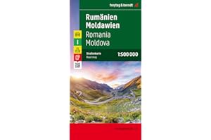 FREYTAG-BERNDT UND ARTARIA Romania-Moldavia 1:500.000: Wegenkaart 1:500 000: AK 0905