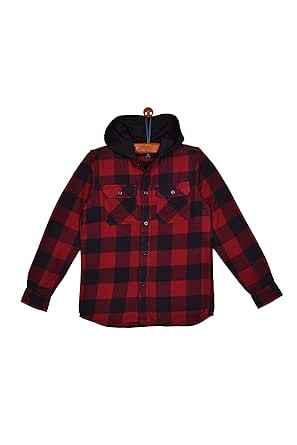 hooded flannel h&m