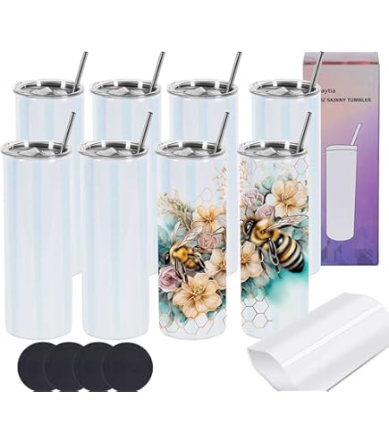 20oz Glow In The Dark Sublimation Tumbler – Blanks And Bits