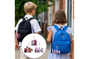 SUJEBKC Set da collezione Kp Anime da 55 pezzi 𝘒𝘱, con 3 ciondoli in acrilico raffiguranti i personaggi, collezione di cartoline fotografiche (A)