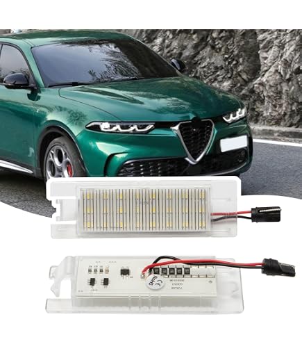 Modulo LED Per Luce Ingresso Recambo Per Alfa Romeo Spider 916/939 (1994-2010), Bianco Freddo 6000K, Canbus, Omologato E