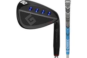 Gowolf Premium Forged Full Face Golf Wedge 50/52/54/56/58/60 Golf Gap Wedge Sand Wedge Lob Wedge Golf Clubs-Milled Face for More Backspin