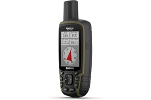 Garmin GPSMAP 65s, Button-operated Handheld with Altimeter and Compass, Expanded Satellite Support and Multi-band Technology, 2.6" Color Display