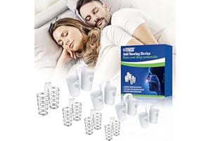 SIKEYDELS 8 Stück Schnarchstopper,Nasenspreizer,Nasenspreizer Besser Atmen,Nasenatmungsdilatator,Anti Schnarch,Anti Schnarch Nasenclip für Besseren Atmen und Schlaf