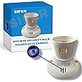 SIFER 1080P Full HD WiFi Mini Security Bulb Holder CCTV Camera with Live Audio & Video Recording for Home & Office