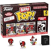 Funko Bitty Pop!: Deadpool Mini Koleksiyon Oyuncakları 4'l&uuml; Paket - Deadpool (Arka Bah&ccedil;e Izgarası), Deadpool (Palya&ccedil;o), Deadp