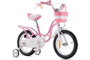 ROYALBABY Royal Baby Little Swan Kinderfahrrad Mädchen Fahrrad Stützräder 12 14 16 18 Zoll ab 3-10 Jahre Rosa Kinder Fahrrad