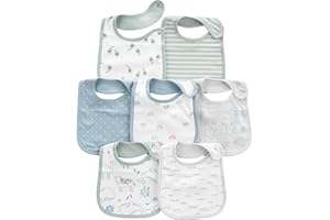 Simple Joys by Carter's Novelty-Baby-Bibs (Pacco da 7) Unisex-Bambini e Ragazzi