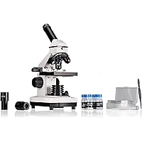 Bresser Durchlicht- und Auflicht-Mikroskop Biolux NV 20x-1280x für Kinder und Erwachsene geeignet, inkl. HD USB-Kamera…